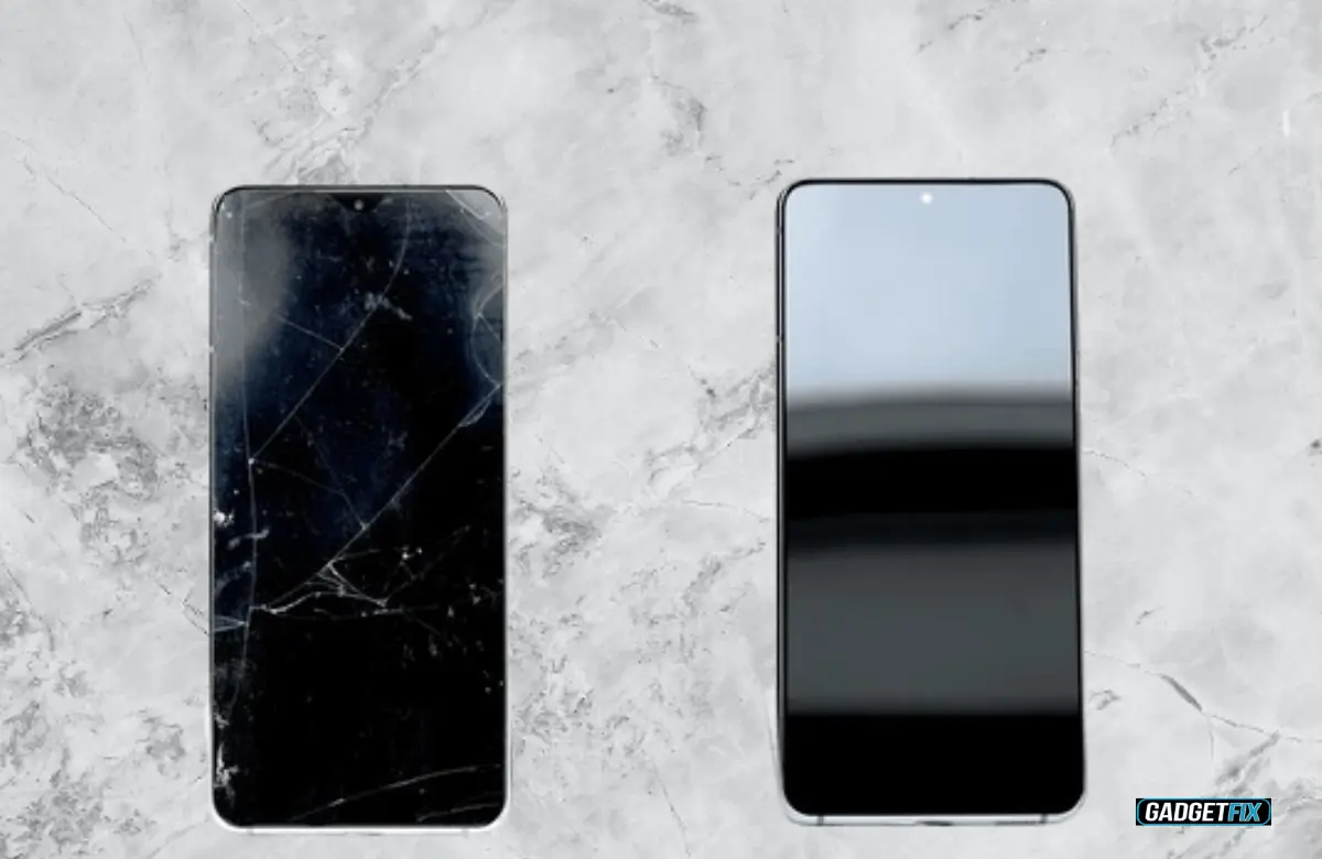 Cracks on Phone Screen